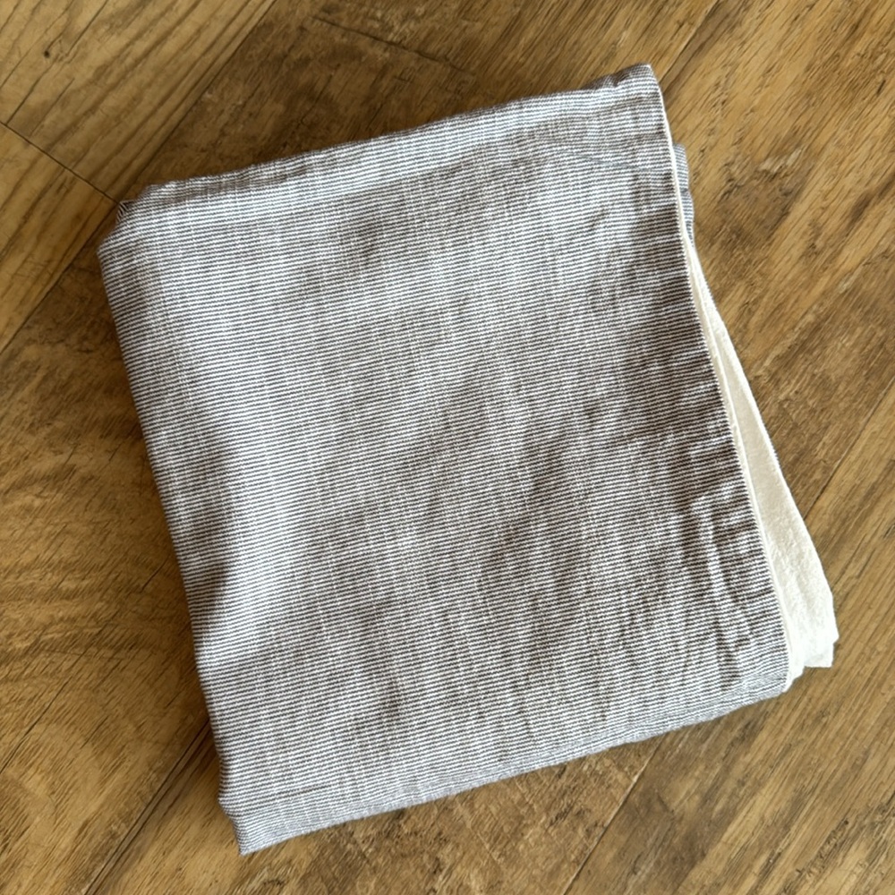 SINGLE Hearth & Hand Microstripe King Sham